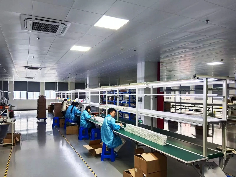 Smart ring testing and calibration line